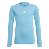 ADIDAS Team Base Longsleeve Kind (team light blue) - Front View