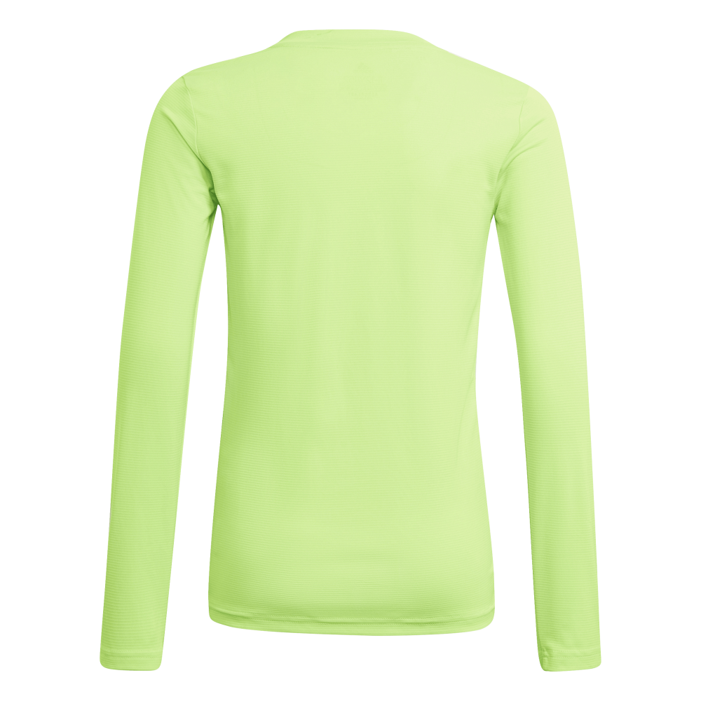 ADIDAS Team Base Longsleeve Kind (team solar green) - Back Center View