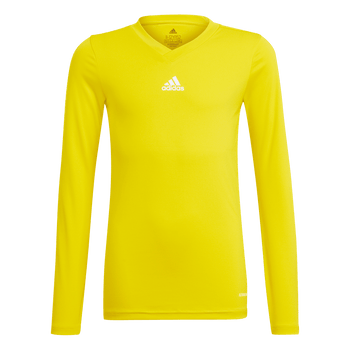 ADIDAS Team Base Longsleeve Kind (team yellow) - Front View