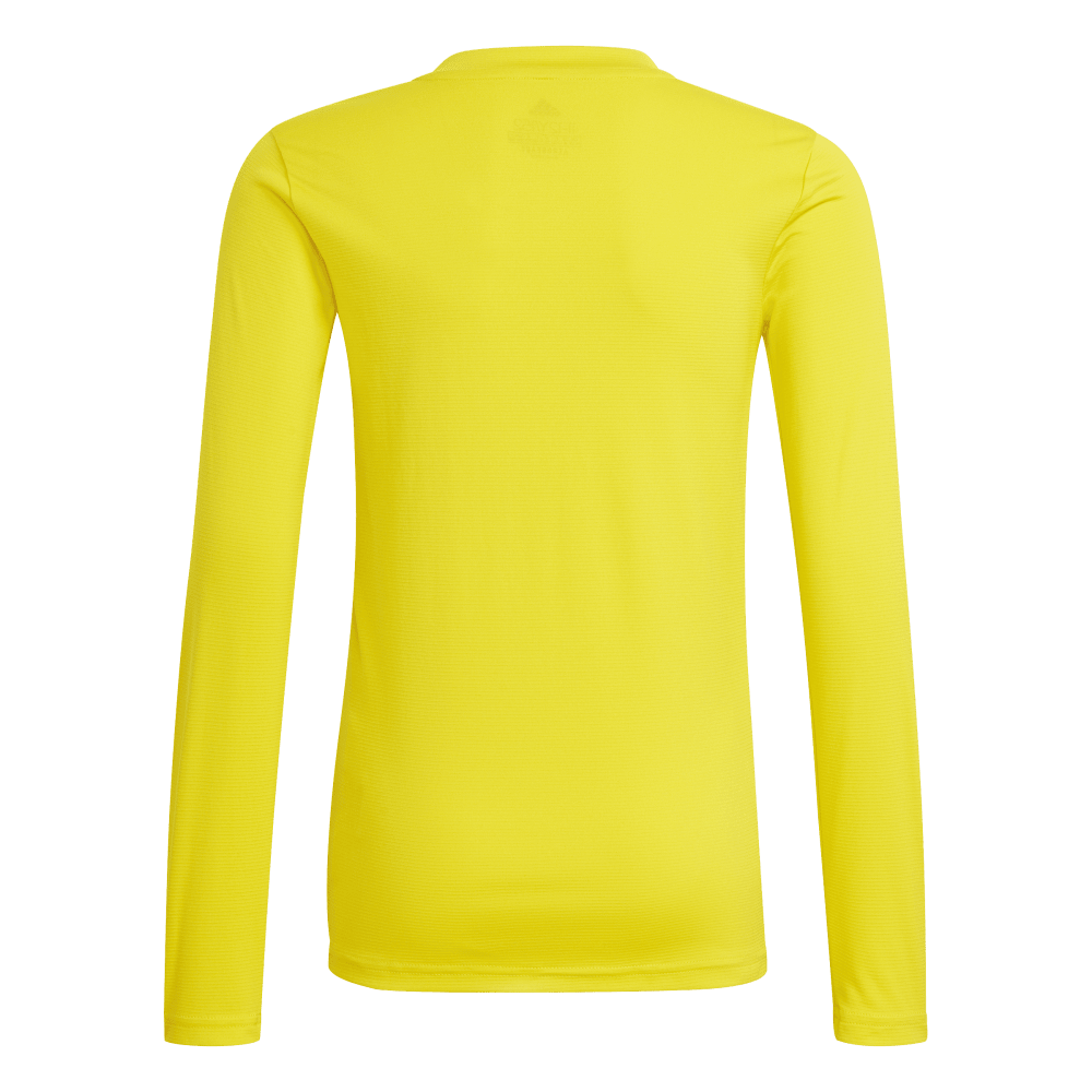 ADIDAS Team Base Longsleeve Kind (team yellow) - Back Center View