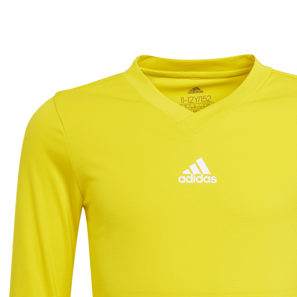 ADIDAS Team Base Longsleeve Kind (team yellow) - Detail View 3