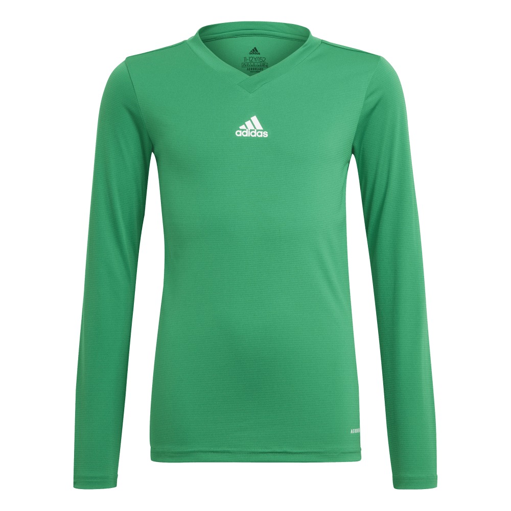ADIDAS Team Base Longsleeve Kind (team green) - Front View