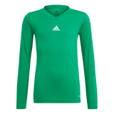 ADIDAS Team Base Longsleeve Kind (team green) - Front View