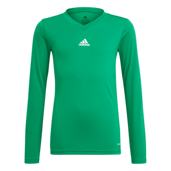 ADIDAS Team Base Longsleeve Kind (team green) - Front View