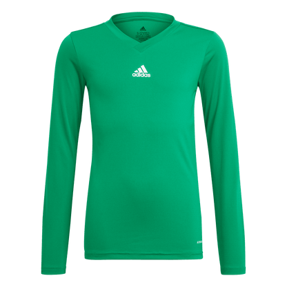 ADIDAS Team Base Longsleeve Kind (team green) - Front View