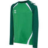 HUMMEL Lead 2.0 Crew Sweat Unisex Kind Grün