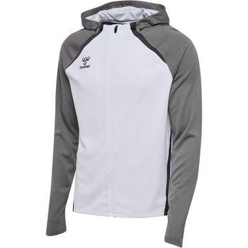 HUMMEL Lead 2.0 Zip Hoodie Herren Weiß