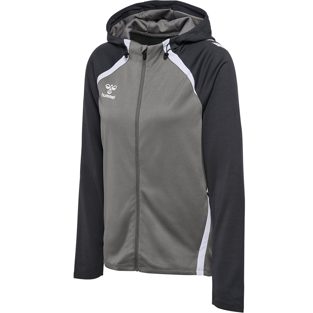 HUMMEL Lead 2.0 Zip Hoodie Damen Grau
