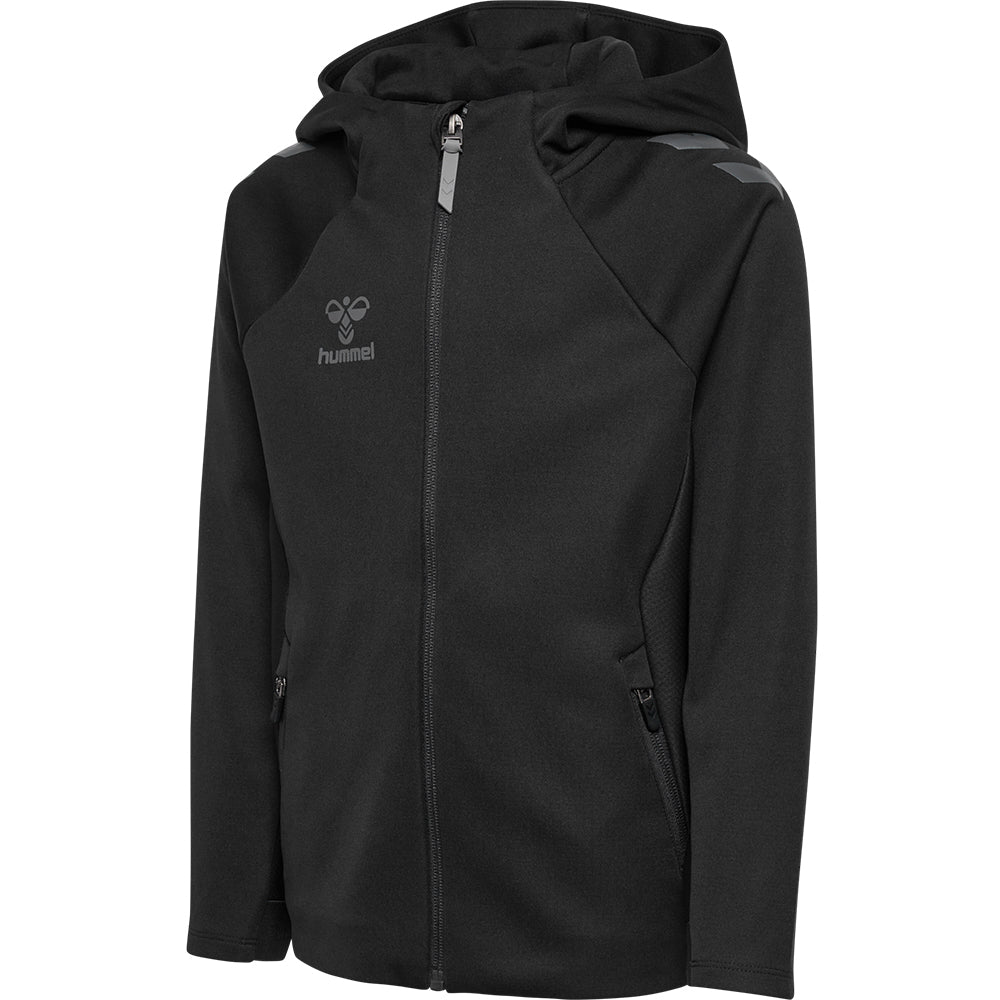 HUMMEL Cima 2.0 Zip Hoodie Unisex Kind Schwarz
