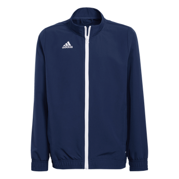 ADIDAS Entrada 22 Präsentationsjacke Kind (team navy blue 2) - Front View