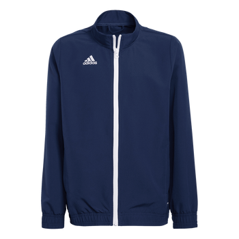 ADIDAS Entrada 22 Präsentationsjacke Kind (team navy blue 2) - Front Center View
