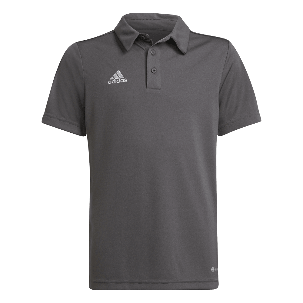 ADIDAS Entrada 22 Poloshirt Kind (team grey four) - Front Center View