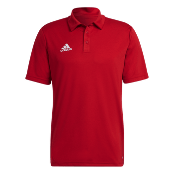 ADIDAS Entrada 22 Poloshirt Herren (team power red 2) - Front View