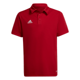 ADIDAS Entrada 22 Poloshirt Kind (team power red 2) - Front View