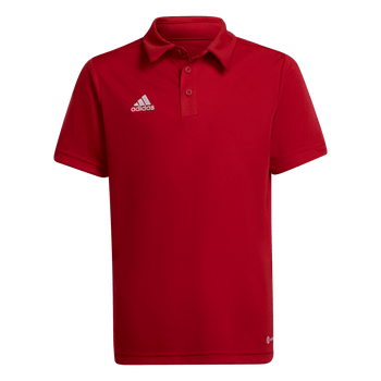 ADIDAS Entrada 22 Poloshirt Kind (team power red 2) - Front Center View