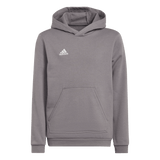 ADIDAS Entrada 22 Sweat Hoodie Kind (team grey four) - Front View