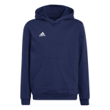 ADIDAS Entrada 22 Sweat Hoodie Kind (team navy blue 2) - Front View