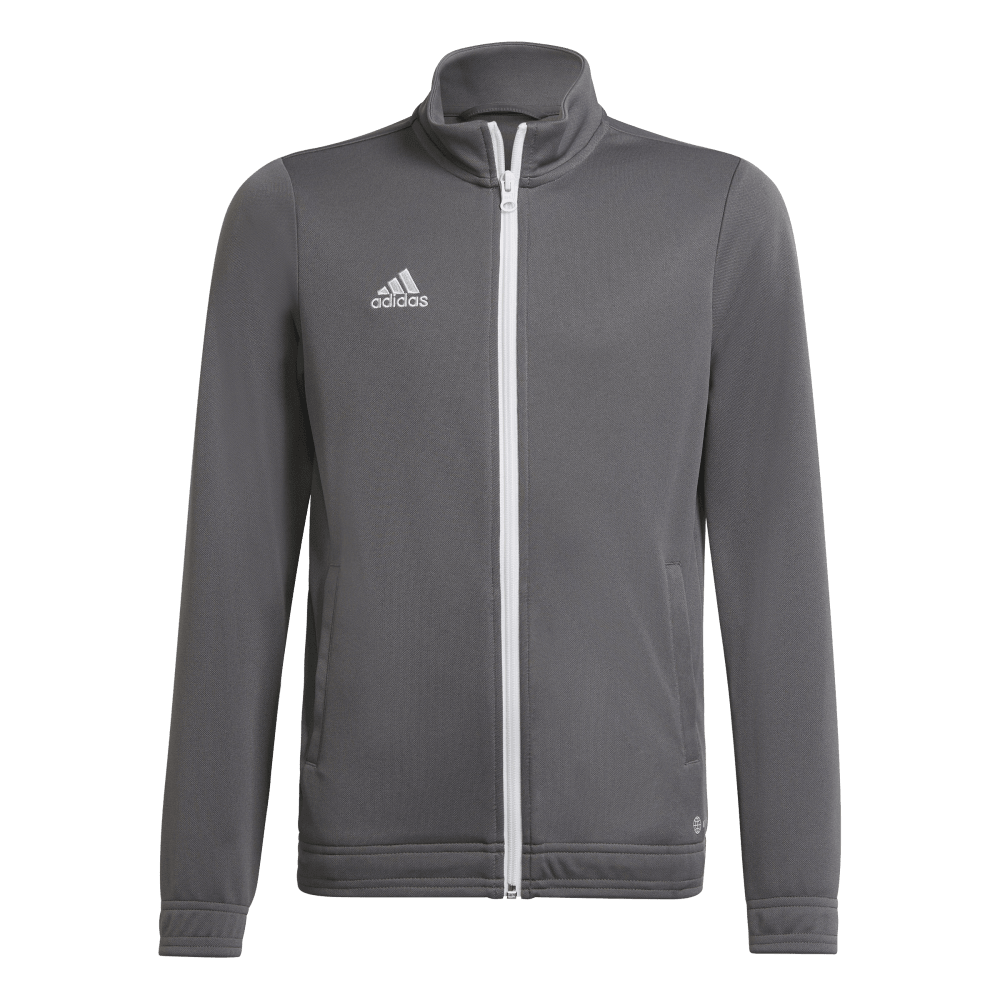 ADIDAS Entrada 22 Trainingsjacke Kind (team grey four) - Front View
