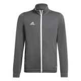 ADIDAS Entrada 22 Trainingsjacke Kind (team grey four) - Front View