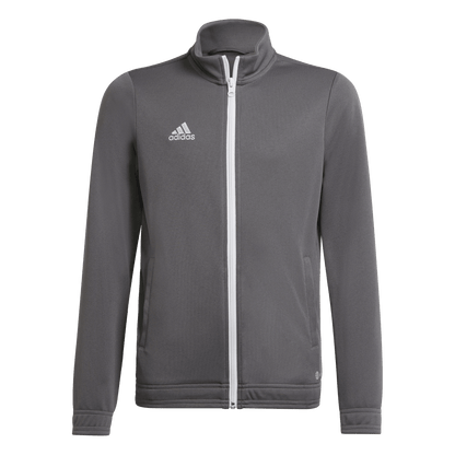 ADIDAS Entrada 22 Trainingsjacke Kind (team grey four) - Front View