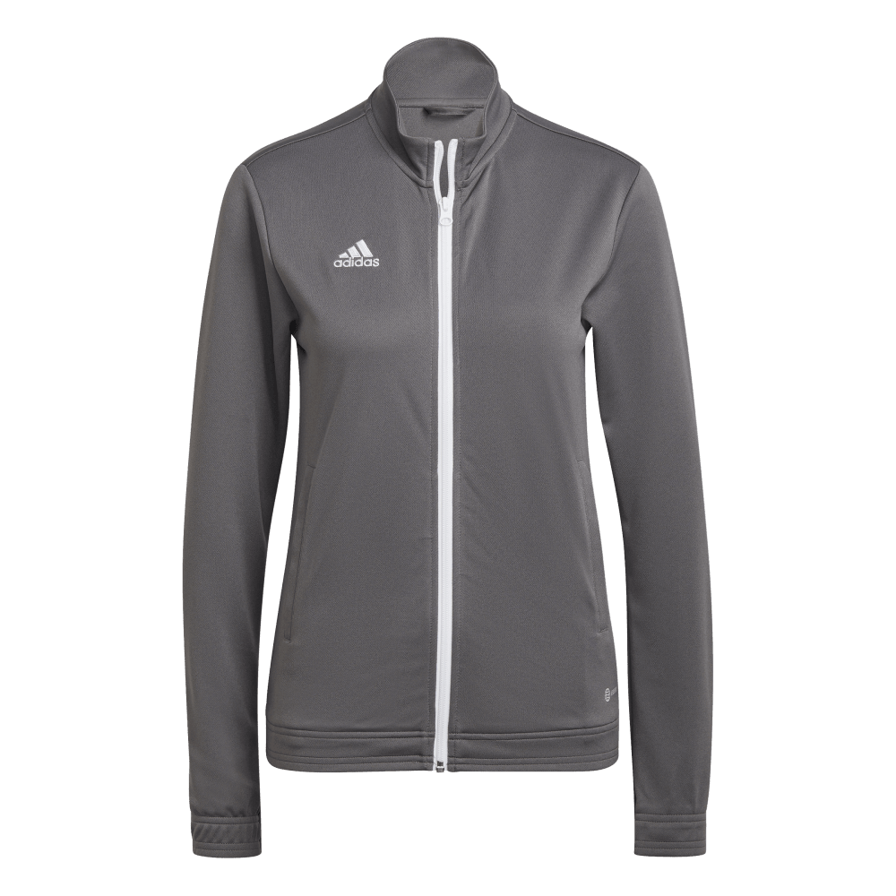 ADIDAS Entrada 22 Trainingsjacke Damen (team grey four) - Front View