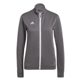 ADIDAS Entrada 22 Trainingsjacke Damen (team grey four) - Front View