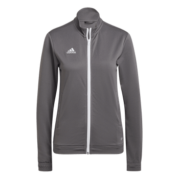 ADIDAS Entrada 22 Trainingsjacke Damen (team grey four) - Front View