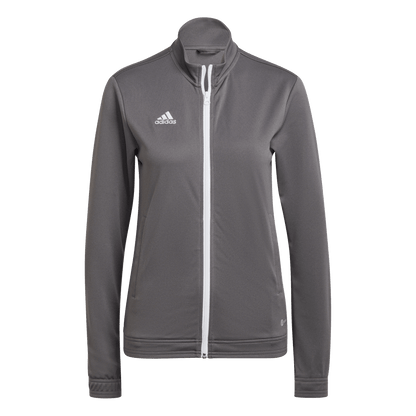 ADIDAS Entrada 22 Trainingsjacke Damen (team grey four) - Front View