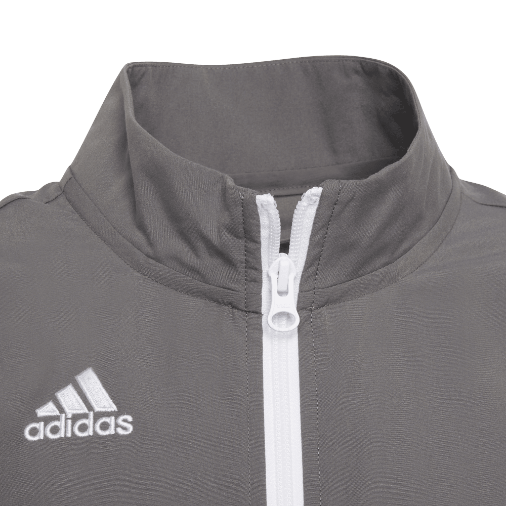 ADIDAS Entrada 22 Präsentationsjacke Kind (team grey four) - Detail View 1