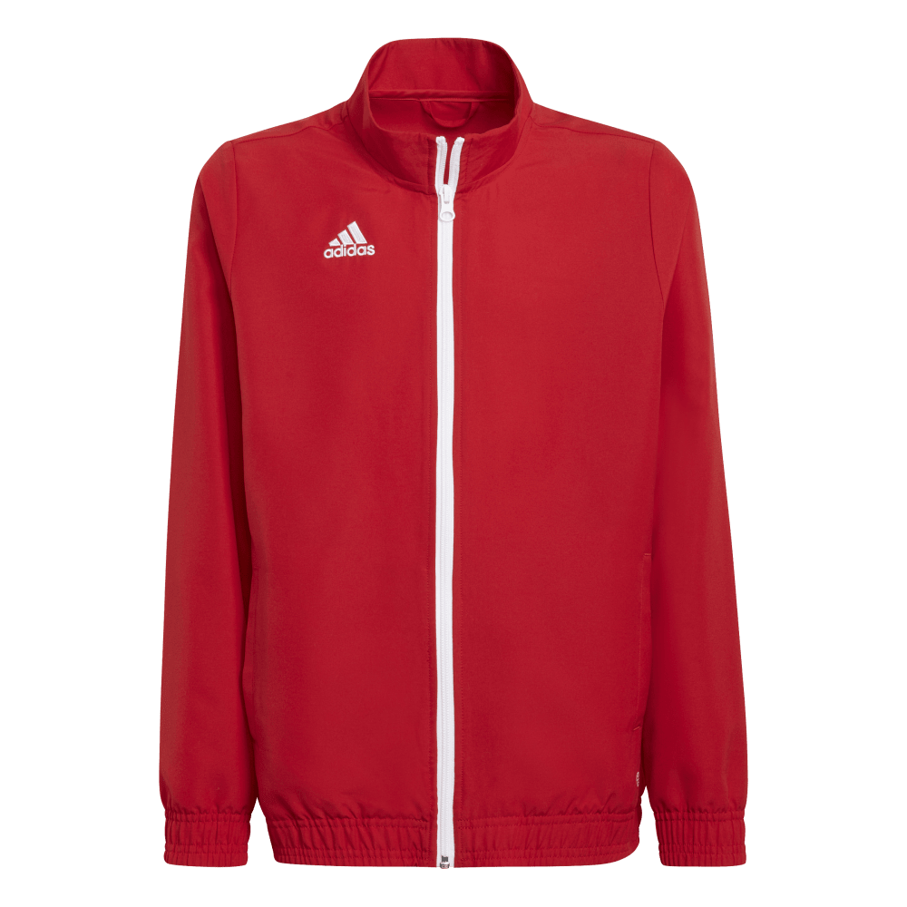 ADIDAS Entrada 22 Präsentationsjacke Kind (team power red 2) - Front View