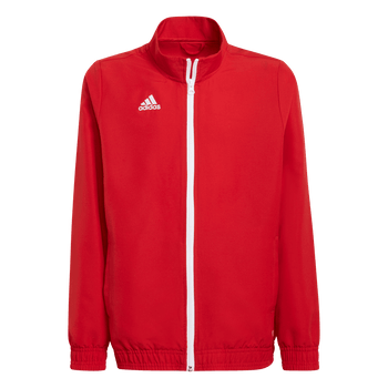 ADIDAS Entrada 22 Präsentationsjacke Kind (team power red 2) - Front View