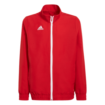 ADIDAS Entrada 22 Präsentationsjacke Kind (team power red 2) - Front Center View