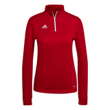 ADIDAS Entrada 22 Training Oberteil Damen (team power red 2) - Front View