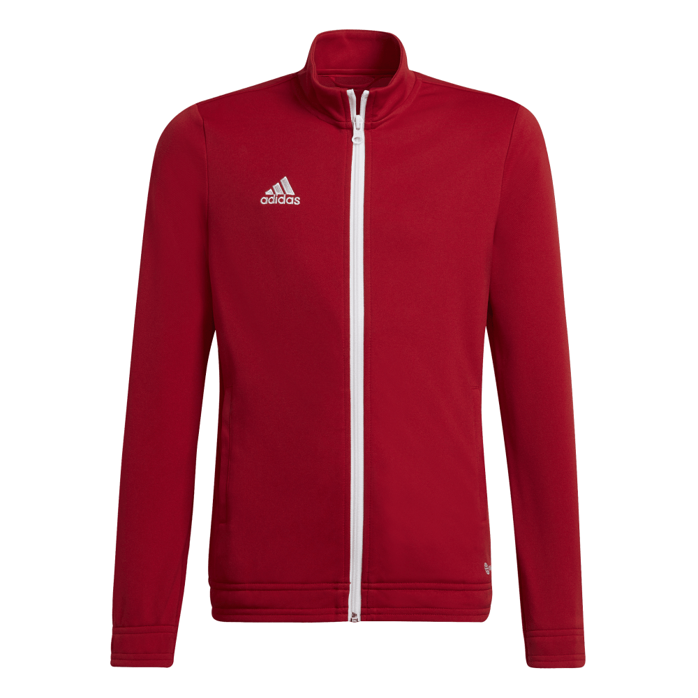 ADIDAS Entrada 22 Trainingsjacke Kind (team power red 2) - Front Center View