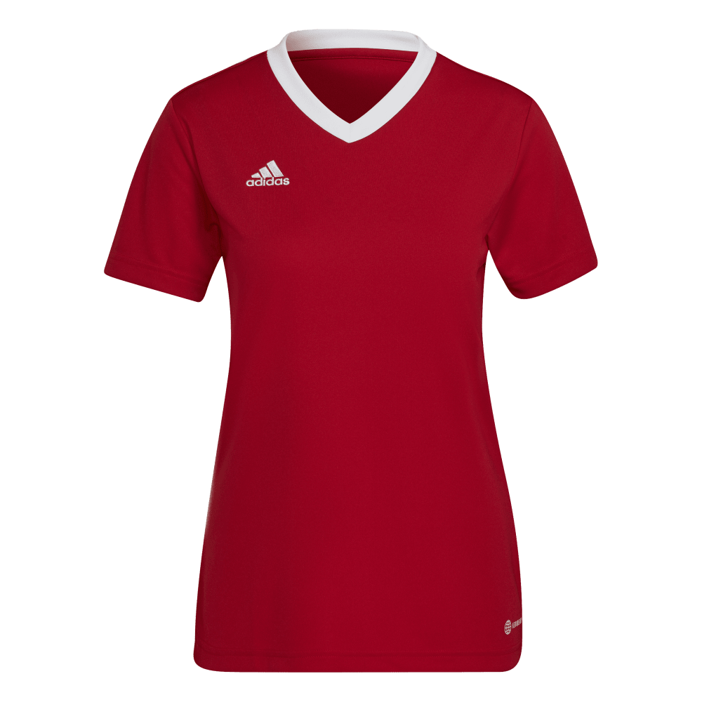ADIDAS Entrada 22 Trikot Damen (team power red 2) - Front View