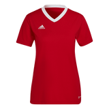ADIDAS Entrada 22 Trikot Damen (team power red 2) - Front View