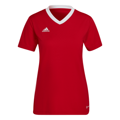 ADIDAS Entrada 22 Trikot Damen (team power red 2) - Front View