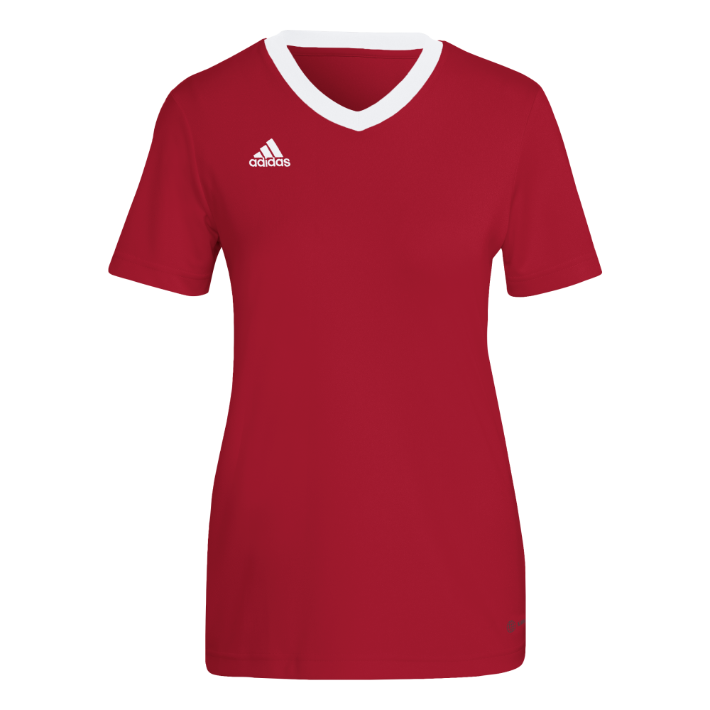 ADIDAS Entrada 22 Trikot Damen (team power red 2) - Front View