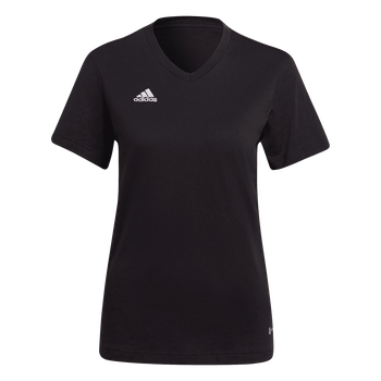 ADIDAS Entrada 22 T-Shirt Damen (black) - Front Center View