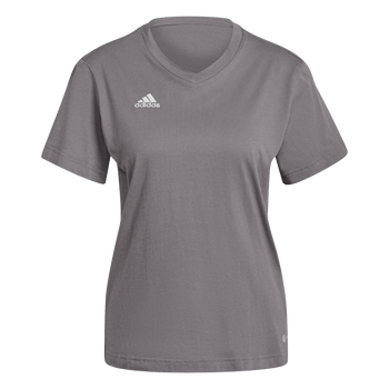 ADIDAS Entrada 22 T-Shirt Damen (team grey four) - Front Center View