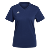 ADIDAS Entrada 22 T-Shirt Damen (team navy blue 2) - Front View