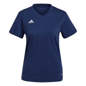 ADIDAS Entrada 22 T-Shirt Damen (team navy blue 2) - Front Center View