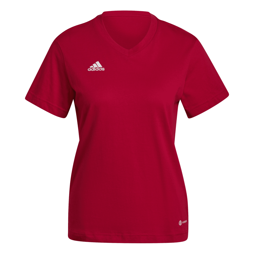 ADIDAS Entrada 22 T-Shirt Damen (team power red 2) - Front View