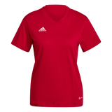 ADIDAS Entrada 22 T-Shirt Damen (team power red 2) - Front View