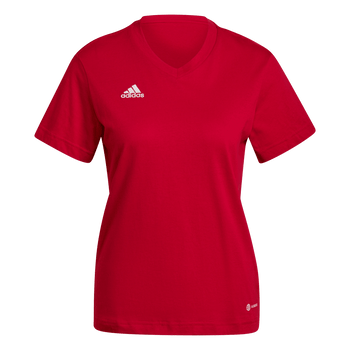 ADIDAS Entrada 22 T-Shirt Damen (team power red 2) - Front Center View