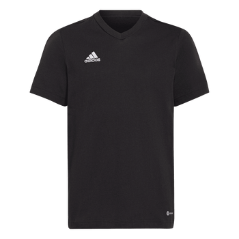 ADIDAS Entrada 22 T-Shirt Kind (black) - Front Center View