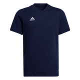 ADIDAS Entrada 22 T-Shirt Kind (team navy blue 2) - Front View