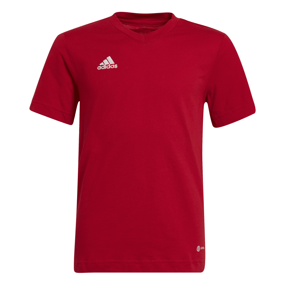ADIDAS Entrada 22 T-Shirt Kind (team power red 2) - Front View