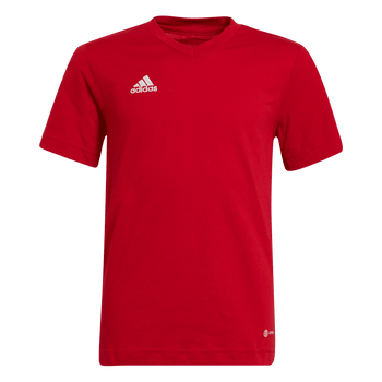 ADIDAS Entrada 22 T-Shirt Kind (team power red 2) - Front View
