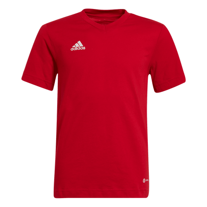 ADIDAS Entrada 22 T-Shirt Kind (team power red 2) - Front View